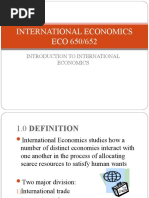 Chp.1 International Economics