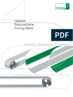 Habasit Polyurethane Timing Belts: Habasit - Solutions in Motion