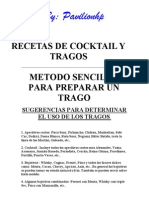 Recetas de Cocktail y Tragos