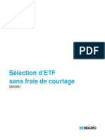 Sélection ETF Gratuits