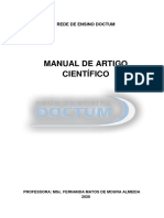 Manual de Artigo Científico Rede de Ensino Doctum - 2020