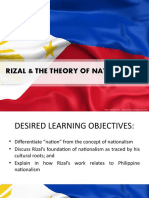 Rizal and The Theory of Nationalism