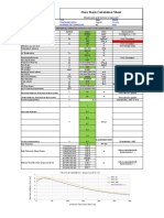 Flare Stack Calculation Sheet: Brzustowski and Sommer's Approach