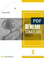 YÖKDİL Sosyal Bilimler Deneme Sınavı 3