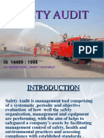 Safety Audit PPT Representation