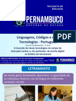 A Inserção de Novas Tecnologias No Campo Da Interação Verbal, E, em Particular, Da Escrita Digital No Âmbito Do Letramento