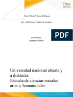 Políticas Públicas Y Desarrollo Humano - Fase 2 Identificación y Análisis de Estrategias