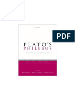 Panos Dimas, Russell E. Jones, and Gabriel R. Lear - Plato's Philebus - A Philosophical Discussion-Oxford University Press (2019)