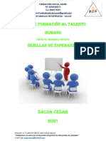 Plan de Formacion Al Talento Humano 2021