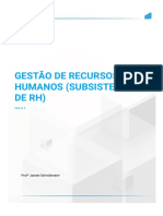 Aula 2 Gestão de Recursos Humanos - Uninter