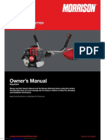 Owner's Manual: Petrol Brushcutter