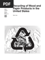 Recycling of Wood and Paper Products in The United States: Peter J. Ince