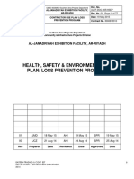 Health, Safety & Environment (Hse) Plan/ Loss Prevention Program