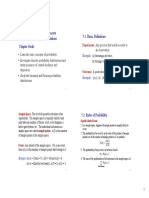 Chapter 5 Probability and Discrete Probability Distributions 5.1 Basic Definitions