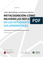 Metacognicion Como Mejorar Las Reflexiones de Los Estudiantes Sobre Los Aprendizajes 0