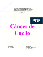 C.C. Cancer Cuello Uterino