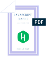 JavaScript Basic Assesment