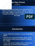 Stun Gun Circuit: by Kenyon Smith