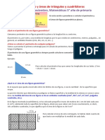 Perímetro y Áreas de Triángulos y Cuadriláteros