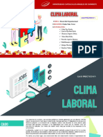 Caso 1 - Clima Laboral