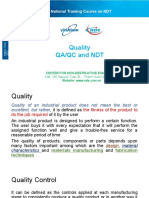 Quality - NDT and NDE Present-OK