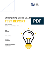 Annex 11. SDA10-4850 EMC CE Test Report (EN61000-6)