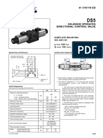 Subplate Mounting ISO 4401-05 P Max: Bar Max L/min