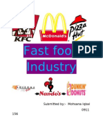 Fast Food Industry