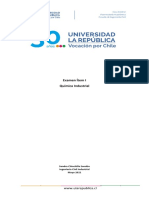 Examen Ítem 1 Química Industrial