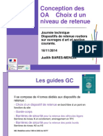 P - 2 - 1 - JBM1 - Conception Des OA - Choix D'un Niveau de Retenue