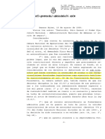 CSJN - 1999 - Verrochi, Ezio Daniel C. Poder Ejecutivo Nacional