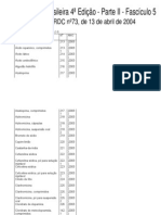 Farmacopéia Brasileira ParteII Fascículo 5