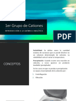 1º Grupo de Cationes