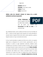 Escrito Informe Escrito de Audiencia