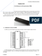 Etude de L'architecture Du Microprocesseur 8086.: Chapitre N 04