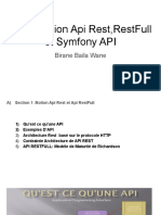 Presentation API Rest, RestFull Et Symfony API