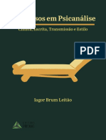 Percursos Empsicanálise: Clínica, Escrita, Transmissão e Estilo