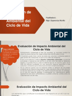 Evaluación de Impacto Ambiental Del Ciclo de Vida