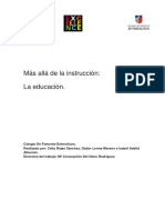 34 - Entreolivos - Más Allá de La Instrucción La Educación