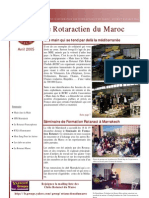 Le Rotaractien Du Maroc 04-05