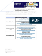 Herramientas Ofimáticas y Multimedia para La Formación Apoyo Administrativo en Salud