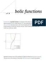 Hyperbolic Functions - Wikipedia