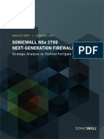 Sonicwall Nsa 2700 Next-Generation Firewall (NGFW) : Strategic Analysis vs. Fortinet Fortigate 100F NGFW