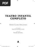 Teatro Infantil Completo Maria Clara Machado - Introdução