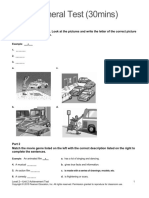Unit 2 General Test (30mins) : Example 1. 2. 3. A. C