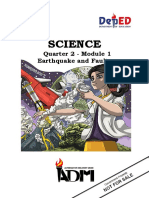 Scie8 Q2 M1 Earthquake Faults V3