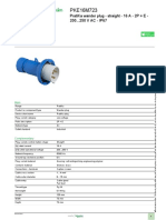 PKE16M723: Bảng thông số sản phẩm