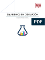 Equilibrios en Disolución: Practica Primer Parcial