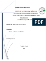 Práctica 03. Caso Clínico Soporte Nutricional. Annie Quispe