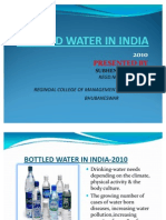 Bottled Water in India